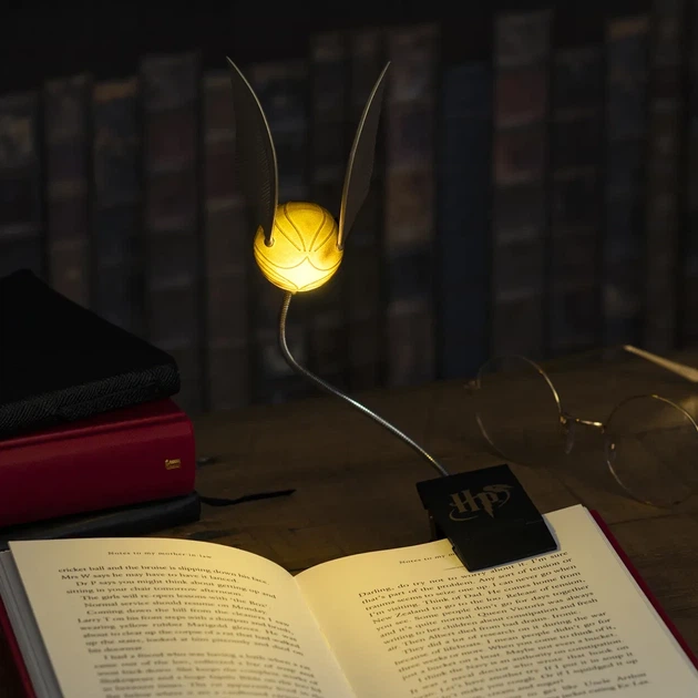 Светильник Harry Potter Golden Snitch "Золотой снитч Гарри Поттера" с креплением прищепкой - изображение 6