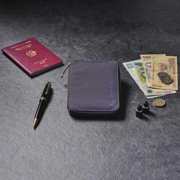 Кошелек Lifeventure Recycled RFID Mini Travel Wallet Navy - Фото 5 Кошелек Lifeventure Recycled RFID Mini Travel Wallet Navy - изображение 5