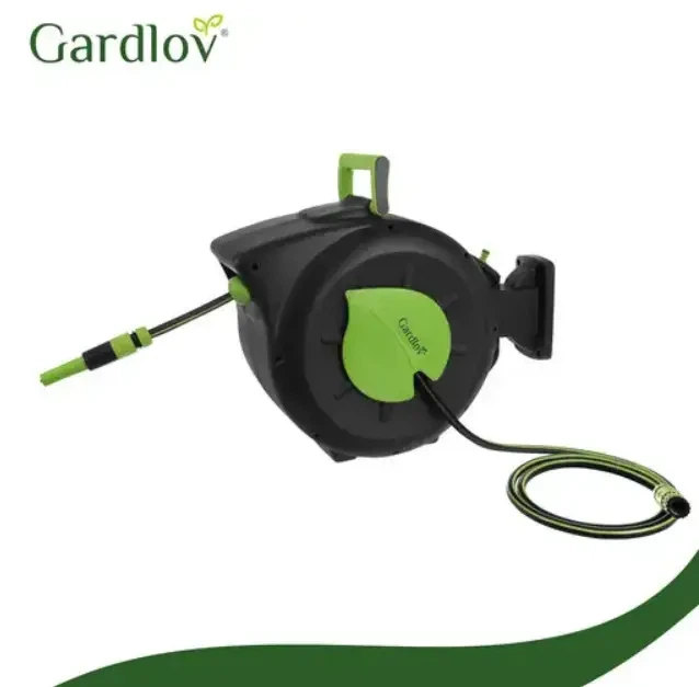Автоматична котушка Gardlov 27506 зі шлангом 30 м, автоматичний змотувач шланга - зображення 2