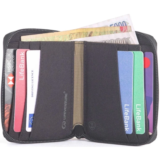 Кошелек Lifeventure X-Pac RFID Bi-Fold Wallet Grey - изображение 4