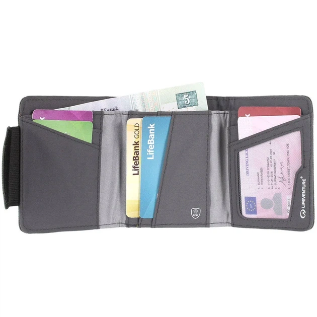 Гаманець Lifeventure Recycled RFID Wallet Olive - Фото 4 Гаманець Lifeventure Recycled RFID Wallet Olive - зображення 4