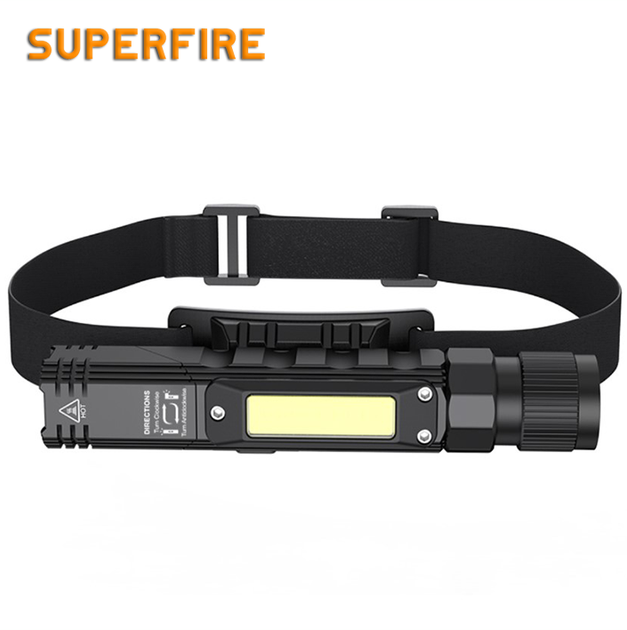 Ліхтар багатофункційний акумуляторний G19 SuperFire 200 Lumen IP31 - Фото 2 Ліхтар багатофункційний акумуляторний G19 SuperFire 200 Lumen IP31 - зображення 2