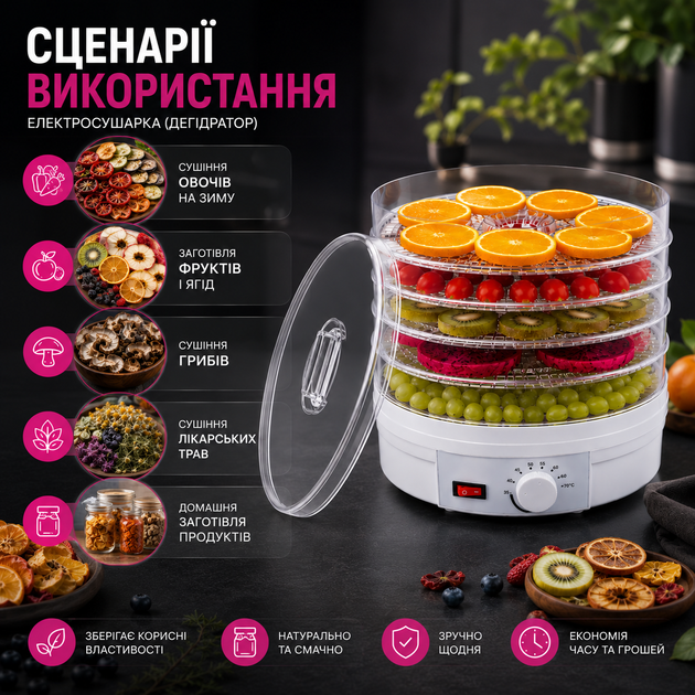 Електросушарка (дегідратор) Zepline ZP-029 - зображення 8