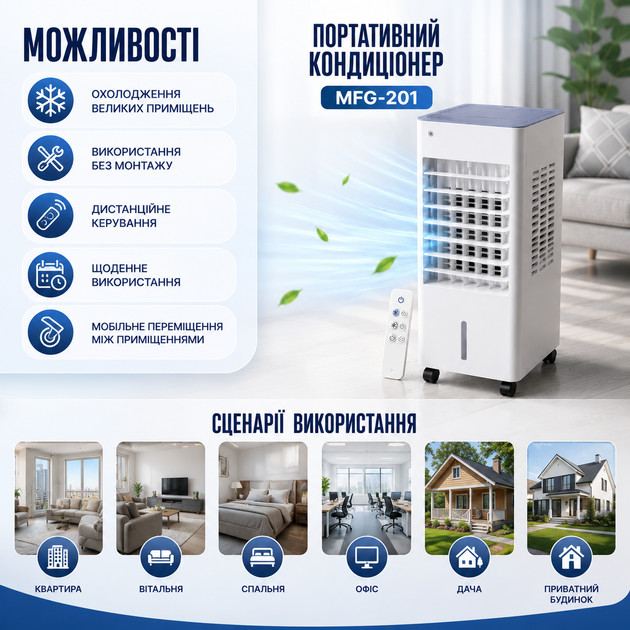 Портативний кондиціонер MFG-201 - зображення 8