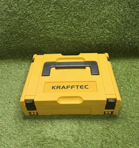 Набір акумуляторного інструменту Krafftec Germany PRO DCF600 20В 2 акумулятори + DCG413 бездротовий шуруповерт кутова шліфмашина для домашніх та професійних робіт з кейсом та зарядним пристроєм - изображение 8