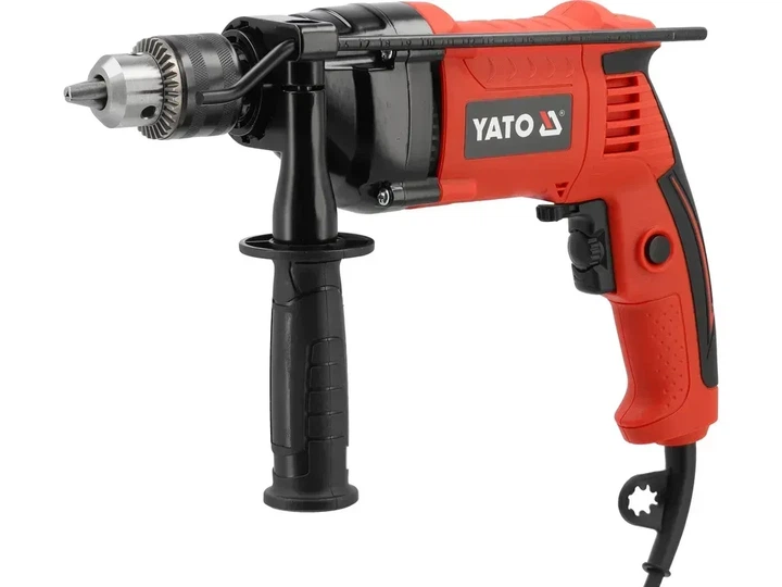 Дриль по металу YATO 650 Вт патрон під ключ 13 мм YT-82048 - Фото 1 Дриль по металу YATO 650 Вт патрон під ключ 13 мм YT-82048 - зображення 1