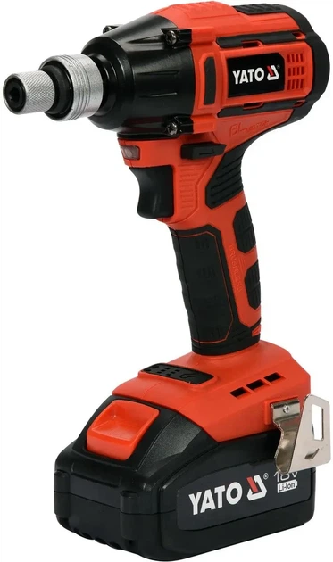 Гайковерт аккумуляторный YATO ударный бесщеточный 1/2" 250 Нм YT-82802 - изображение 2