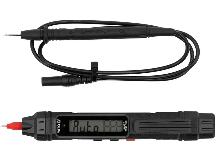 Мультиметр цифровий YATO з LCD-дисплеєм 0.8-600 В AC/DC YT-730822 - Фото 1 Мультиметр цифровий YATO з LCD-дисплеєм 0.8-600 В AC/DC YT-730822 - зображення 1