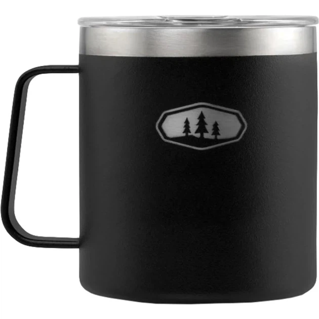 Термокружка GSI Glacier Stainless Camp Cup 0.44l Black - Фото 2 Термокружка GSI Glacier Stainless Camp Cup 0.44l Black - изображение 2