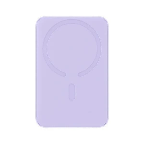 УМБ, Портативна Батарея Baseus Magnetic Mini Air 20W 10000mAh, з бездротовою зарядкою Qi, Портативний зарядний пристрій / Акумулятор / Павербенк / Повербанк / Power Bank - Пурпуровий - Фото 2 УМБ, Портативна Батарея Baseus Magnetic Mini Air 20W 10000mAh, з бездротовою зарядкою Qi, Портативний зарядний пристрій / Акумулятор / Павербенк / Повербанк / Power Bank - Пурпуровий - зображення 2