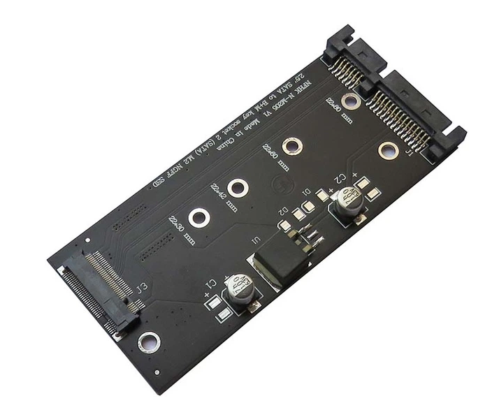 M.2 SATA SSD 6個セット Адаптер-переходник M.2 NGFF SATA (B+M Key) на 2.5