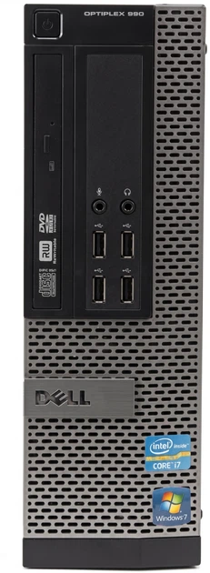 Компьютер Dell OptiPlex 990 MT / Intel Core i5-2400 / RAM 16GB / HDD 1TB / Intel HD Graphics 2000 / DisplayPort / VGA / LAN / Windows 10 / Черный (101942900) - Уценка - Фото 3 Компьютер Dell OptiPlex 990 MT / Intel Core i5-2400 / RAM 16GB / HDD 1TB / Intel HD Graphics 2000 / DisplayPort / VGA / LAN / Windows 10 / Черный (101942900) - Уценка - изображение 3