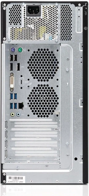 Компьютер Fujitsu Esprimo P757 Microtower / Intel Core i7-6700T / RAM 8GB / SSD 256GB / Intel HD Graphics 530 / 2 x DisplayPort / DVI / LAN / Windows 10 / Черный (101954006) - Уценка - изображение 5