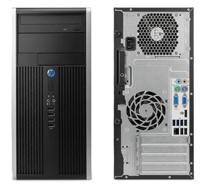Комп'ютер HP Compaq 6300 Pro / Intel Core i5-3470 / RAM 16GB / SSD 128GB / LAN / Windows 11 / Black (101954440) - Б/У - изображение 3