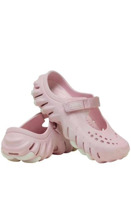Жіночі крокси Crocs Echo Mary Jane Clog Світло-рожеві 211996 W9/39-40/25-25.5см - зображення 4