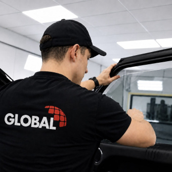 Тонирующая керамическая пленка QDP Carbon 50% Global ширина рулона 1,524м. Цена за кв.м. - изображение 4