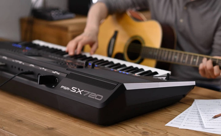 Syntezator Yamaha PSR-SX720 Czarny (SUP_em6116) - Zdjęcie 9 Syntezator Yamaha PSR-SX720 Czarny (SUP_em6116) - obraz 9