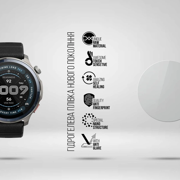 Гідрогелева плівка ArmorStandart Matte для Amazfit Balance 2 6 шт (ARM91950) - зображення 2