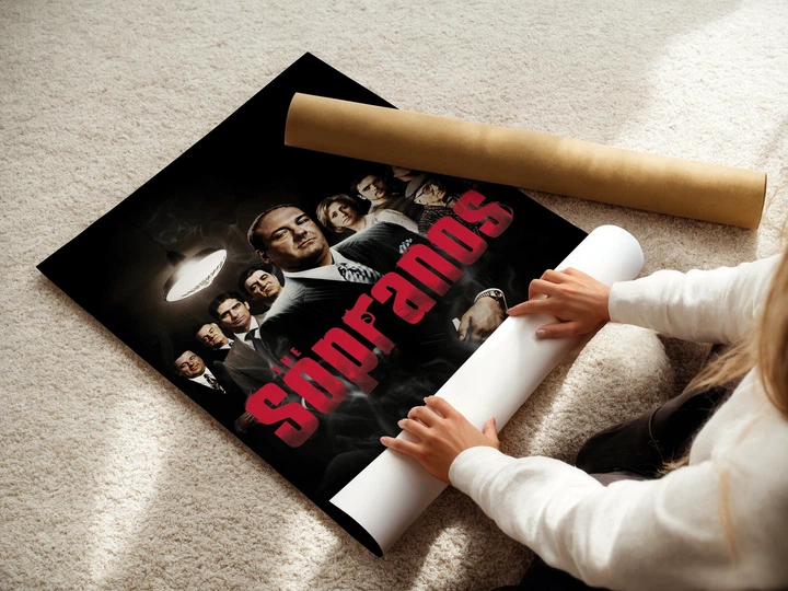Постер Клан Сопрано, The Sopranos, сериал, криминальная драма, A3 28×42 см (id4877) - изображение 3