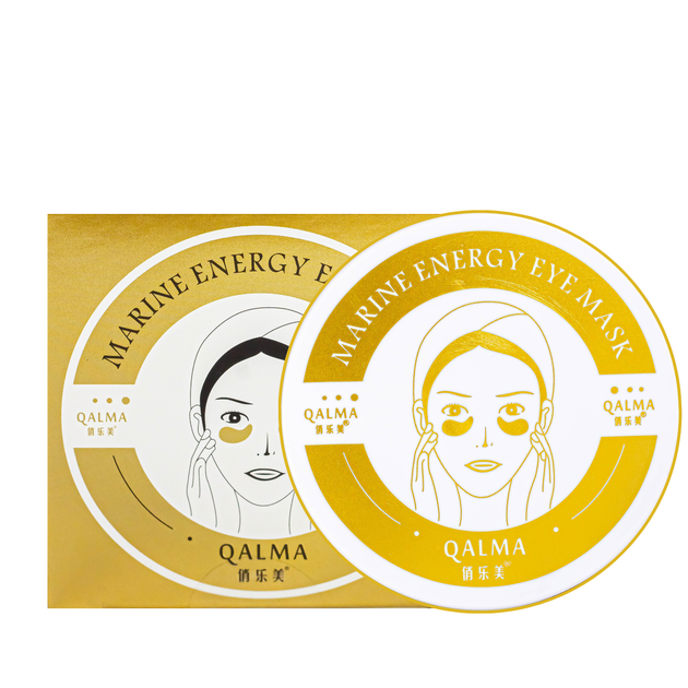 Гідрогелеві патчі для шкіри навколо очей Qalma Marine Energy Gold Hydrogel СMD-107 - зображення 2