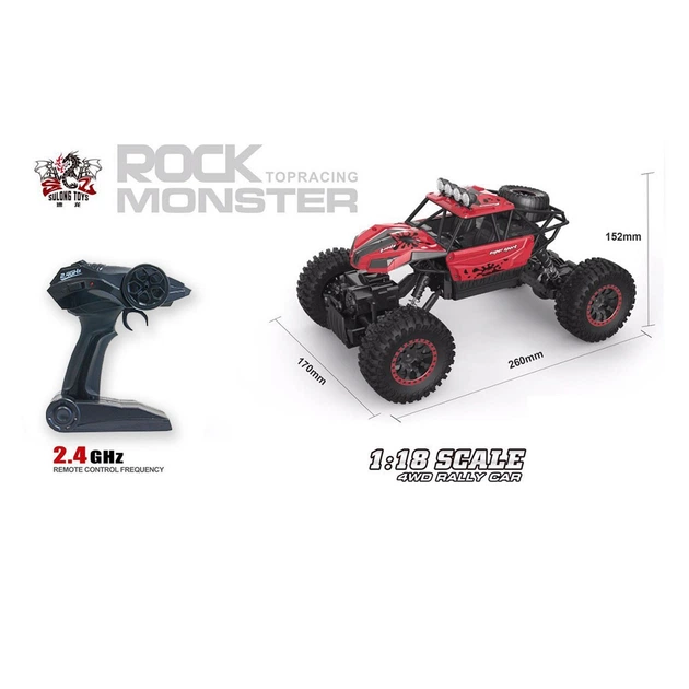 Автомобіль Off-Road Crawler З Р/К - Super Sport (Червоний, 1:18) 15,2 см (6900006519848) - изображение 7