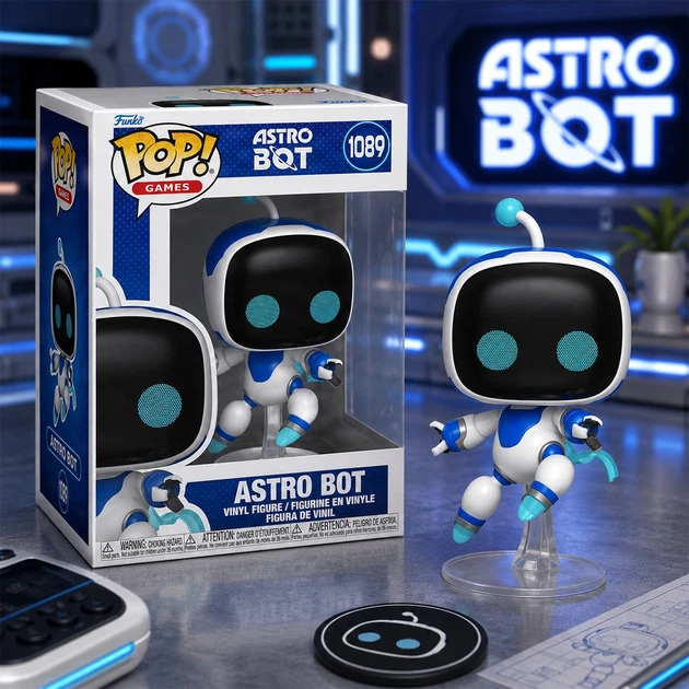Ігрова фігурка Funko POP! серії Astro Bot - Астро Бот 9,6 см (8930007608645) - изображение 3
