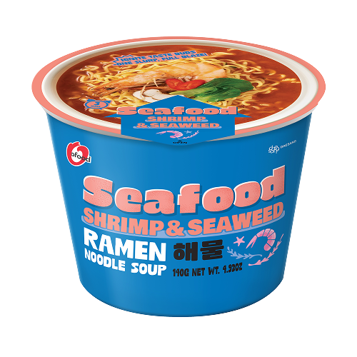 Суп рамен Ofood Seafood Chrimp &Seaweed Ramen Noodle Soup 140 г - зображення 2