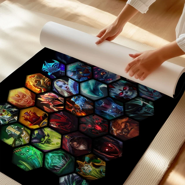 Постер Дота 2, Dota 2, декор в комнату геймера, A2 40×60 см (id6485) - изображение 3