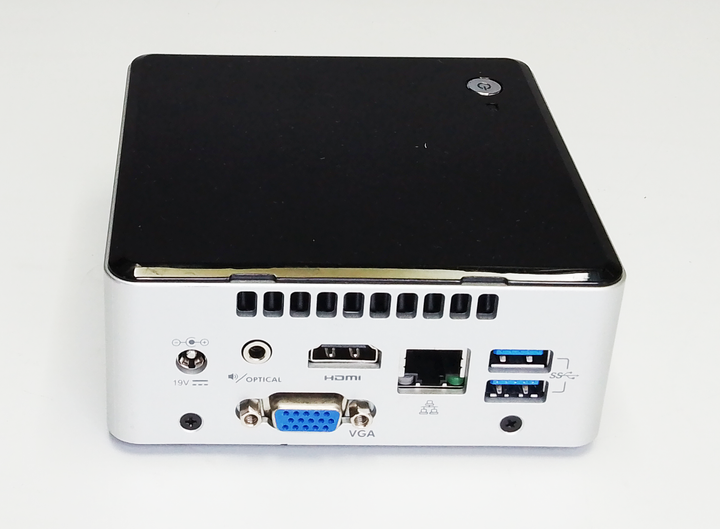 Неттоп Intel NUC Mini PC Kit NUC6CAYH 2 ядра Celeron N3050 / 4Gb DDR3 / 128Gb SSD Б/В - изображение 3