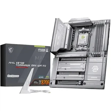 Материнська плата MSI MAG X870E TOMAHAWK MAX WIFI PZ (4711377391283) - Фото 1 Материнська плата MSI MAG X870E TOMAHAWK MAX WIFI PZ (4711377391283) - зображення 1