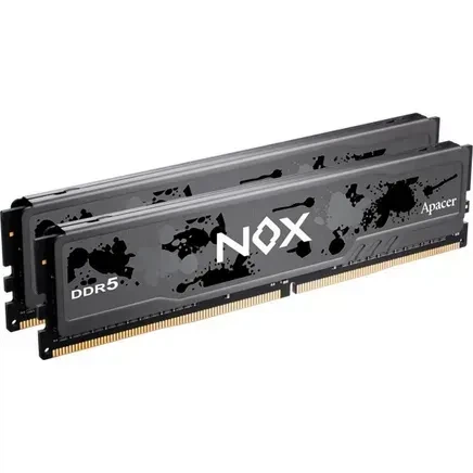 Оперативная память Apacer 32 GB (2x16GB) DDR5 5600 MHz Nox Black (AH5U32G56C522MBAA-2) - Фото 2 Оперативная память Apacer 32 GB (2x16GB) DDR5 5600 MHz Nox Black (AH5U32G56C522MBAA-2) - изображение 2