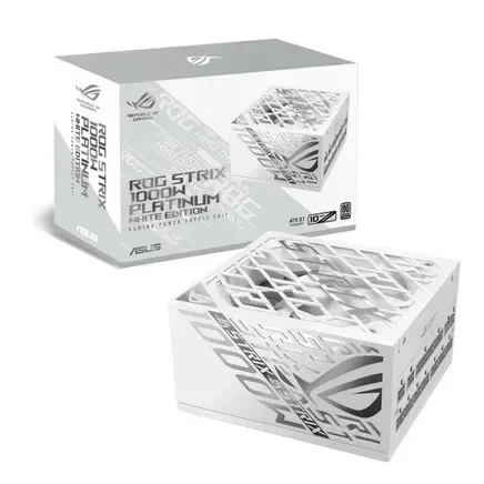 Блок живлення ASUS ROG STRIX 1000W Platinum White Edition (90YE00W4-B0NA00) - зображення 13