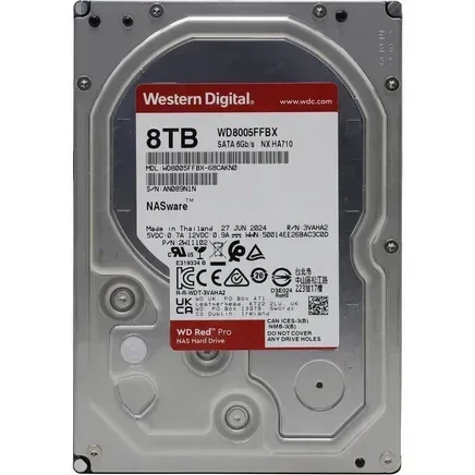 Жесткий диск WD Red Pro 8 TB (WD8005FFBX) - изображение 2
