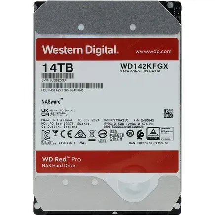 Жесткий диск WD Red Pro 14 TB (WD142KFGX) - изображение 2