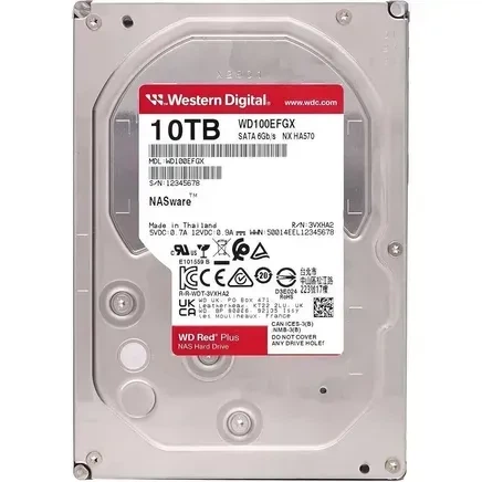 Жесткий диск WD Red Plus 10 TB (WD100EFGX) - изображение 3