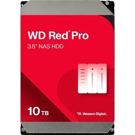 Жесткий диск WD Red Pro 10 TB (WD103KFBX) - Фото 2 Жесткий диск WD Red Pro 10 TB (WD103KFBX) - изображение 2