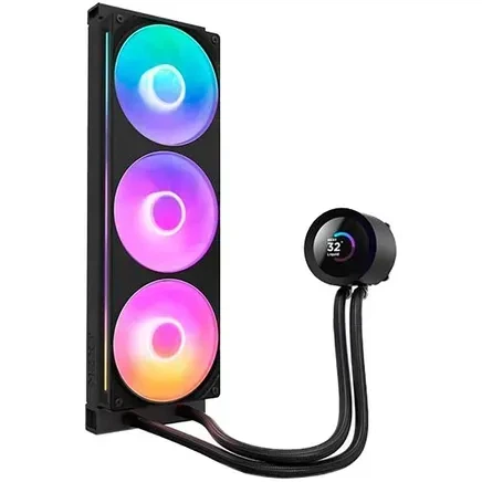 Система рідинного охолодження NZXT Kraken Plus 360 RGB V2 Black (RL-KR360-B2) - зображення 2