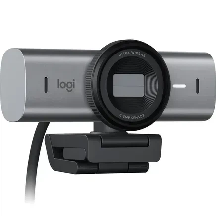 Веб-камера Logitech MX Brio 4K Graphite (960-001559,960-001548) - Фото 2 Веб-камера Logitech MX Brio 4K Graphite (960-001559,960-001548) - изображение 2