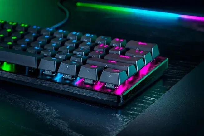 Клавіатура Razer Huntsman V3 Pro Mini USB Black (RZ03-04990100-R3M1) - Фото 5 Клавіатура Razer Huntsman V3 Pro Mini USB Black (RZ03-04990100-R3M1) - зображення 5