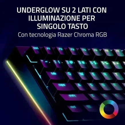 Клавиатура Razer BlackWidow V4 Pro 75% ISO Black (RZ03-05130300-R3E1) - изображение 6