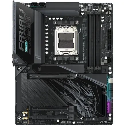 Материнская плата GIGABYTE X870E AORUS ELITE X3D (4719331876470) - Фото 2 Материнская плата GIGABYTE X870E AORUS ELITE X3D (4719331876470) - изображение 2