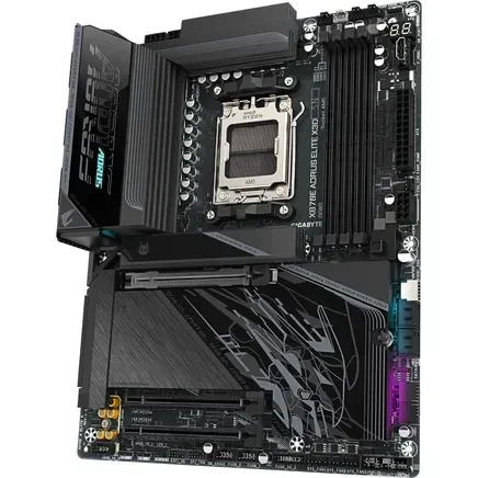 Материнская плата GIGABYTE X870E AORUS ELITE X3D (4719331876470) - Фото 4 Материнская плата GIGABYTE X870E AORUS ELITE X3D (4719331876470) - изображение 4