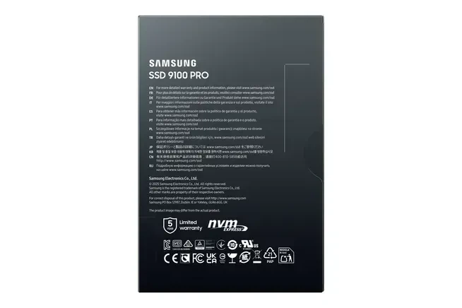 SSD-накопитель Samsung 9100 PRO 4 TB (MZ-VAP4T0BW) - изображение 7