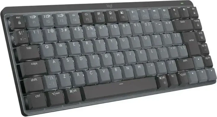 Клавіатура Logitech MX Mechanical Mini Clicky Wireless Illuminated Graphite (920-010782) - зображення 2