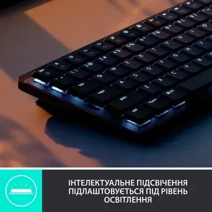 Клавиатура Logitech MX Mechanical Mini Minimalist Wireless Illuminated (920-010780) - изображение 7