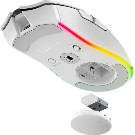Мышь Razer Cobra Pro White (RZ01-04660200-R3G1) - Фото 5 Мышь Razer Cobra Pro White (RZ01-04660200-R3G1) - изображение 5