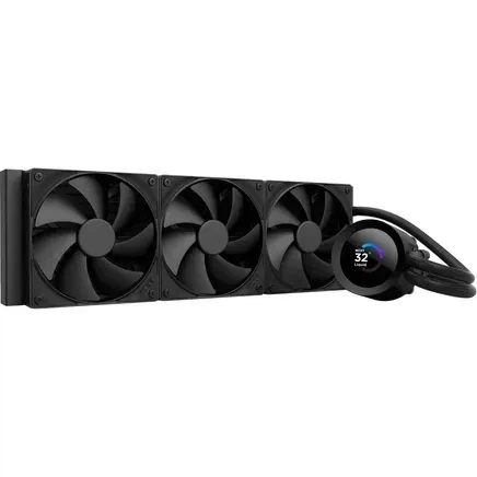 Система рідинного охолодження NZXT Kraken Plus 360 V2 Black (RL-KN360-B2) - Фото 1 Система рідинного охолодження NZXT Kraken Plus 360 V2 Black (RL-KN360-B2) - зображення 1