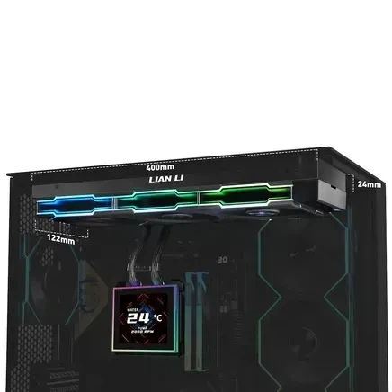 Система жидкостного охлаждения Lian Li HydroShift II LCD-S 360TL Black (G89.GHS2LCDS36TB.00) - Фото 5 Система жидкостного охлаждения Lian Li HydroShift II LCD-S 360TL Black (G89.GHS2LCDS36TB.00) - изображение 5