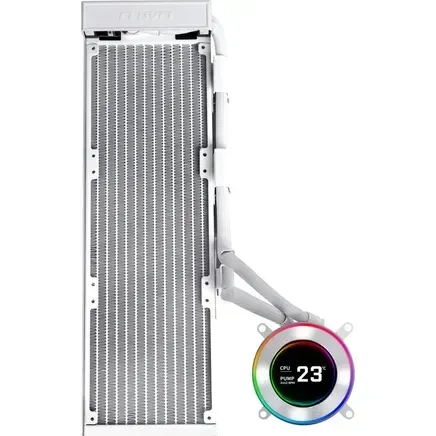 Система жидкостного охлаждения Lian Li Hydroshift II LCD-C 360N White (G89.GHS2LCD36W.00) - изображение 2