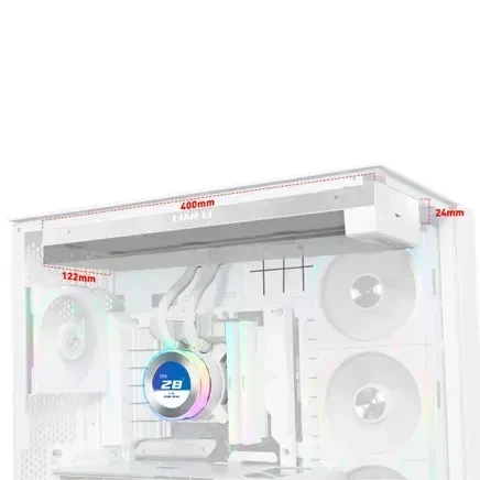 Система жидкостного охлаждения Lian Li Hydroshift II LCD-C 360N White (G89.GHS2LCD36W.00) - изображение 3
